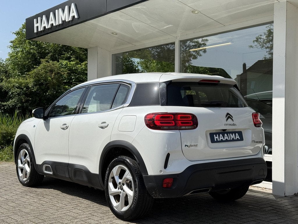 Citroen C5 Aircross 1.6 Plug-in Hybrid 225 Feel | Navigatie, Auto's, Citroën, 4 cilinders, C5 Aircross, Leder en Stof, Wit