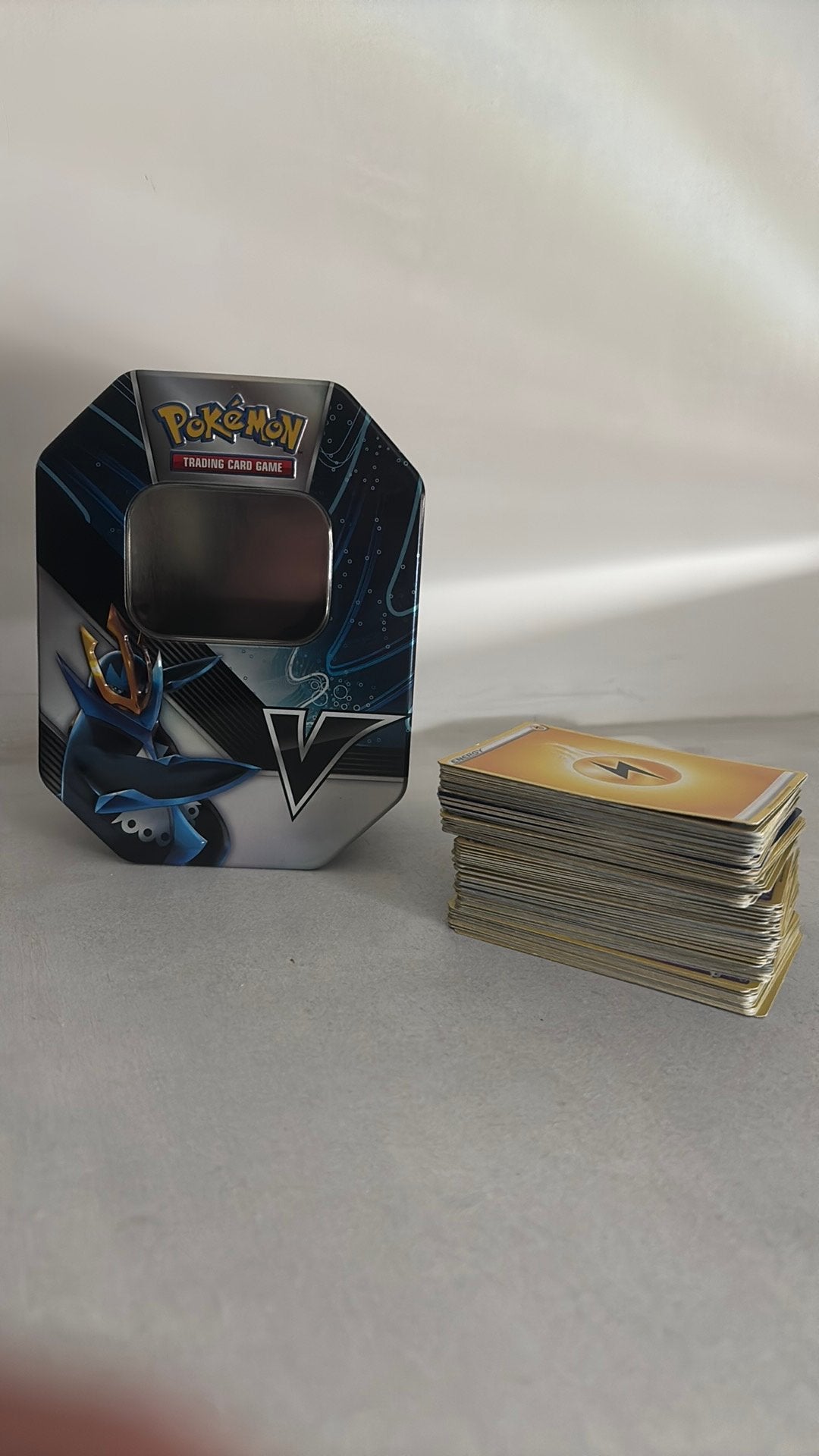 Pokemon box met 150 normale kaarten., Ophalen