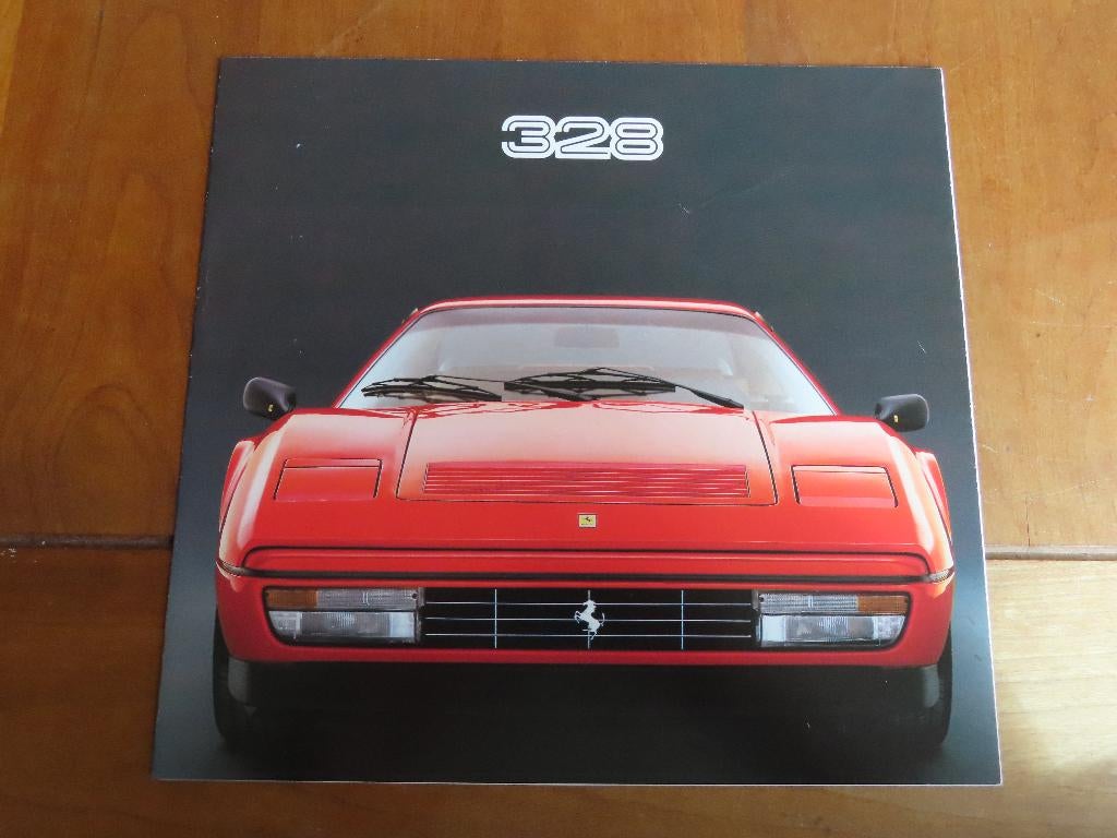 Folder Ferrari 328 GTB 1985, Ophalen of Verzenden, Zo goed als nieuw, Ferrari, Ferrari