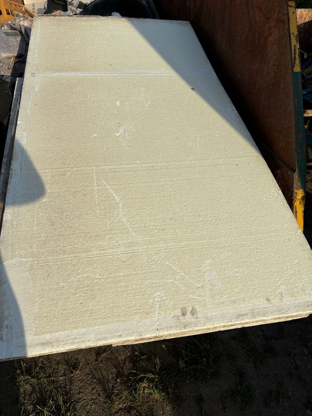 EPS isolatieplaten 10 m2 30 mm, Gebruikt, 5 tot 10 m², Vloerisolatie, Piepschuim (Tempex)