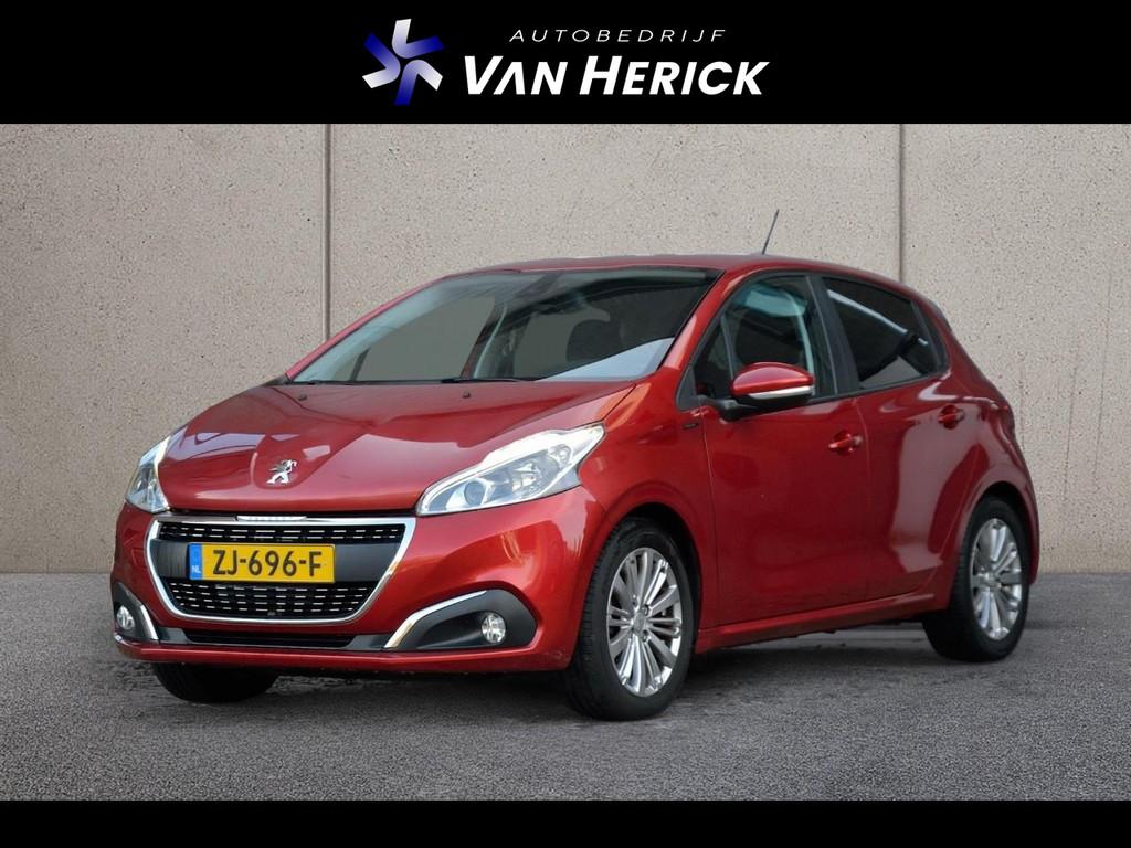 Peugeot 208 1.2 PureTech Signature | Navi | Cruise | Airco, Auto's, 83 pk, Stof, 1199 cc, Bluetooth