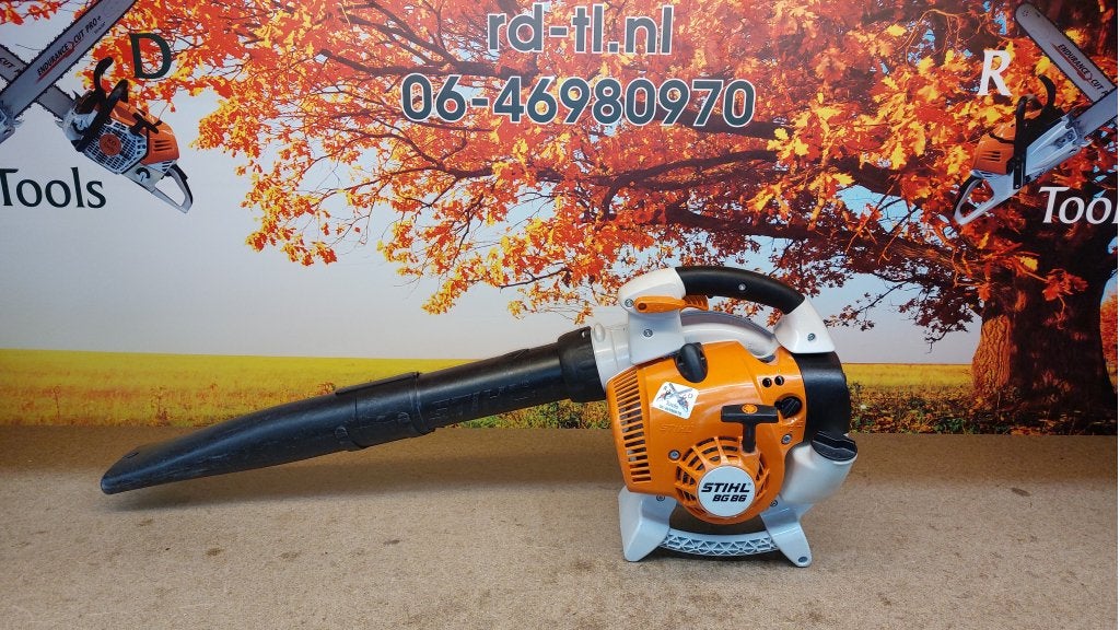 Stihl BG 86 Krachtige Bladblazer Handgedragen BG86 ., Tuin en Terras, Niet ingevuld, Benzine, Gebruikt, Handgedragen