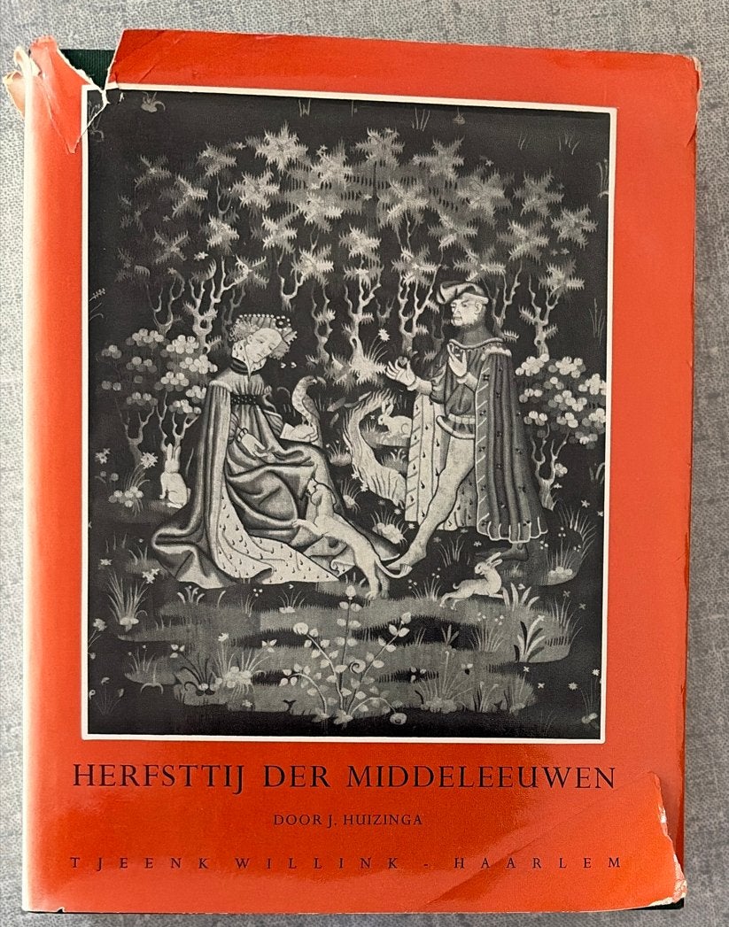 Herfsttij der Middeleeuwen - J. Huizinga (1963), Boeken, Ophalen of Verzenden, 20e eeuw of later, Gelezen