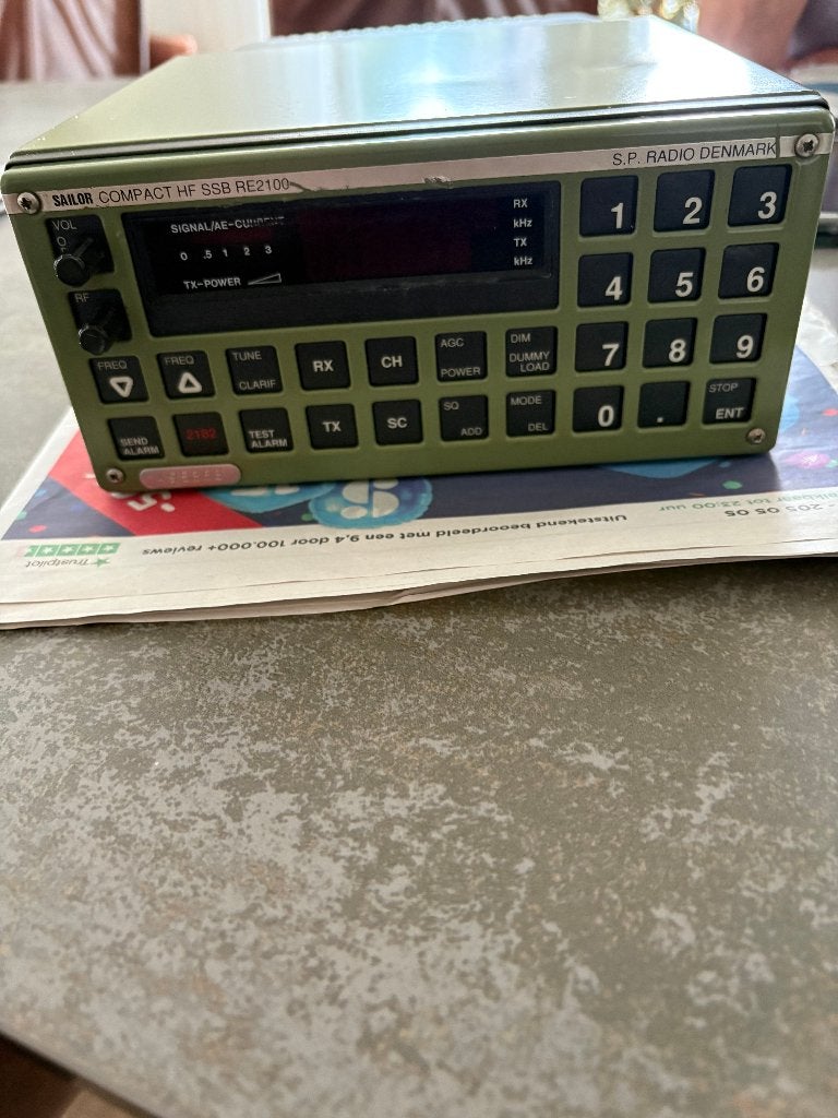 Sailor Compact HF Zend/ontvanger RE2100, Ophalen of Verzenden, Gebruikt, Zender en Ontvanger