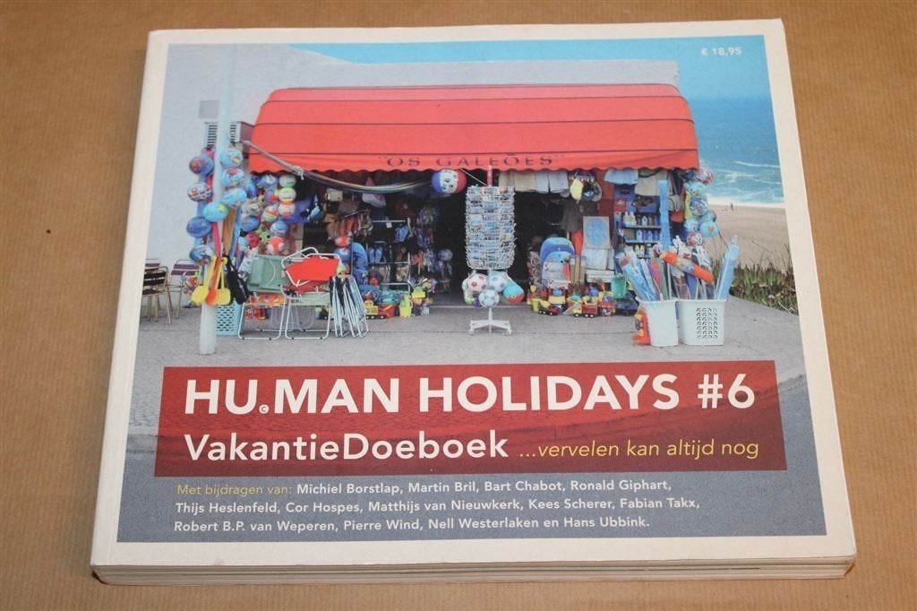 Hu.Man Holidays #6 — VakantieDoeboek Hans Ubbink 2008, Boeken, Ophalen of Verzenden, Gelezen, Overige onderwerpen