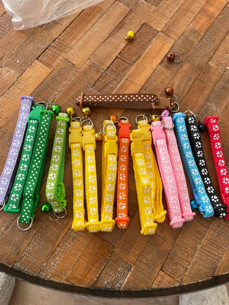 17 puppy / hond / kat halsbandjes, Ophalen, Nieuw