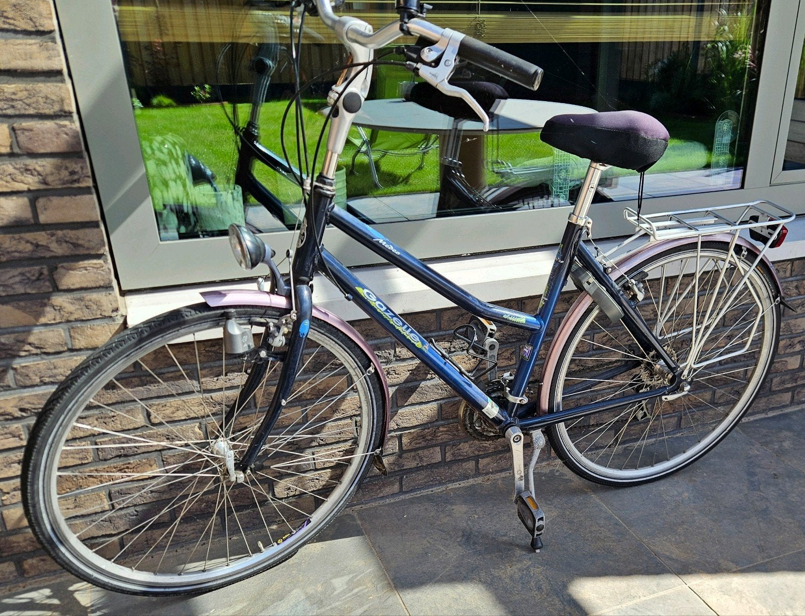 Gazelle Medeo damesfiets met 21 versnellingen, Fietsen en Brommers, Ophalen, Gebruikt, Velgrem, Versnellingen