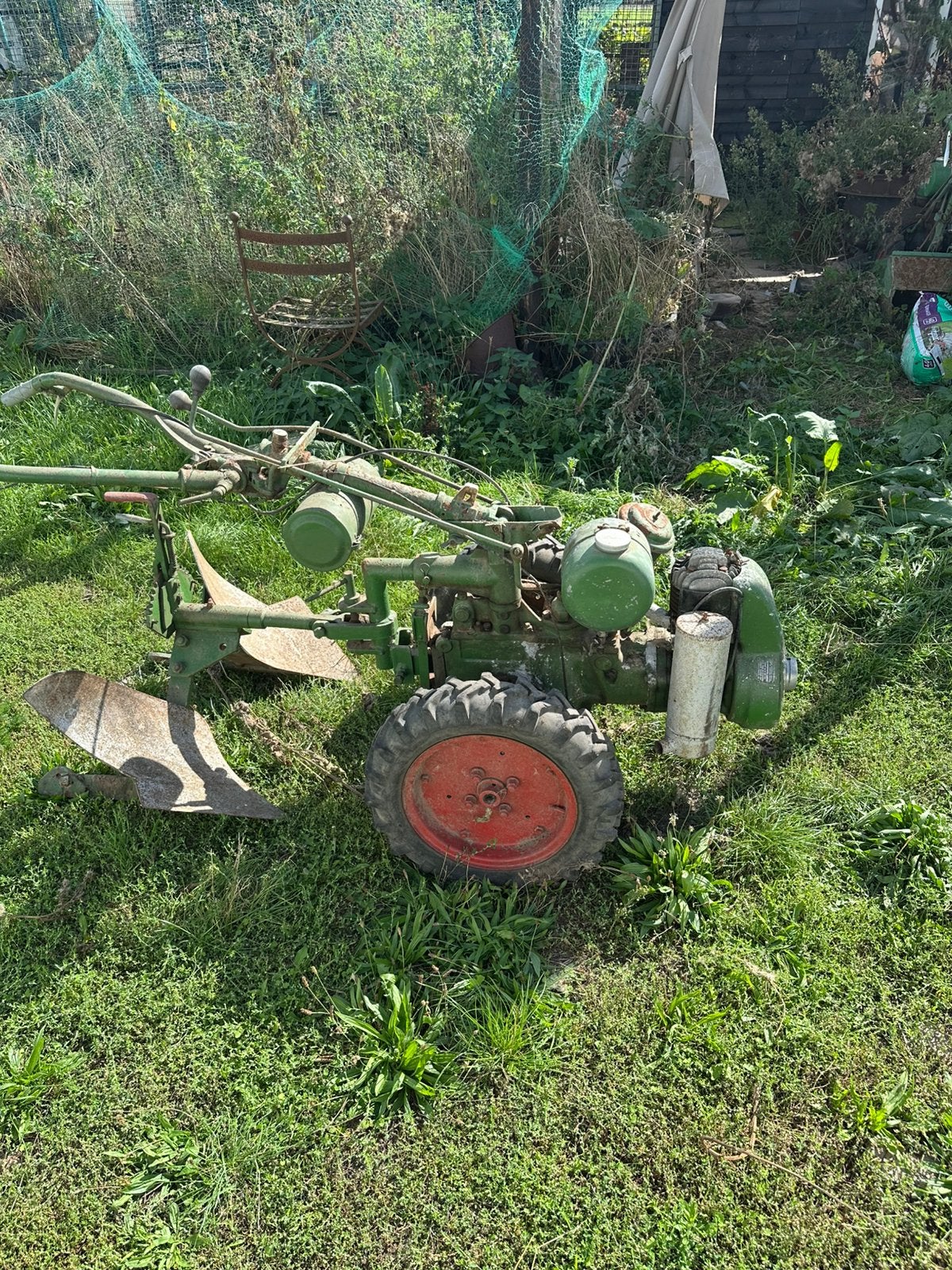 Tuinfrees, Ophalen, Gebruikt