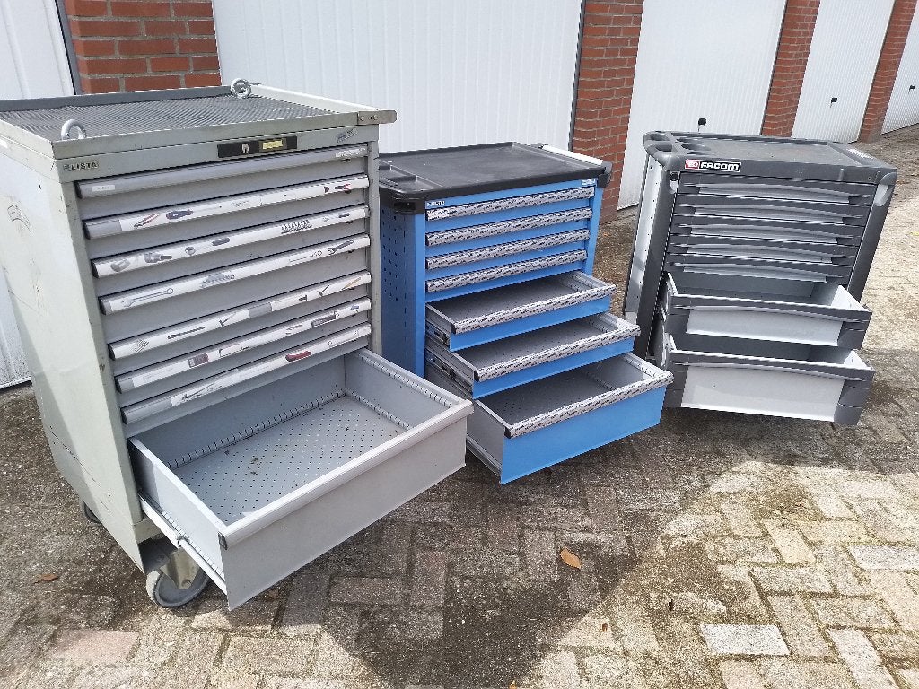 Facom 7ldg of LISTA 8laads gereedschap toolbox FACOM JetXL, Auto diversen, Ophalen