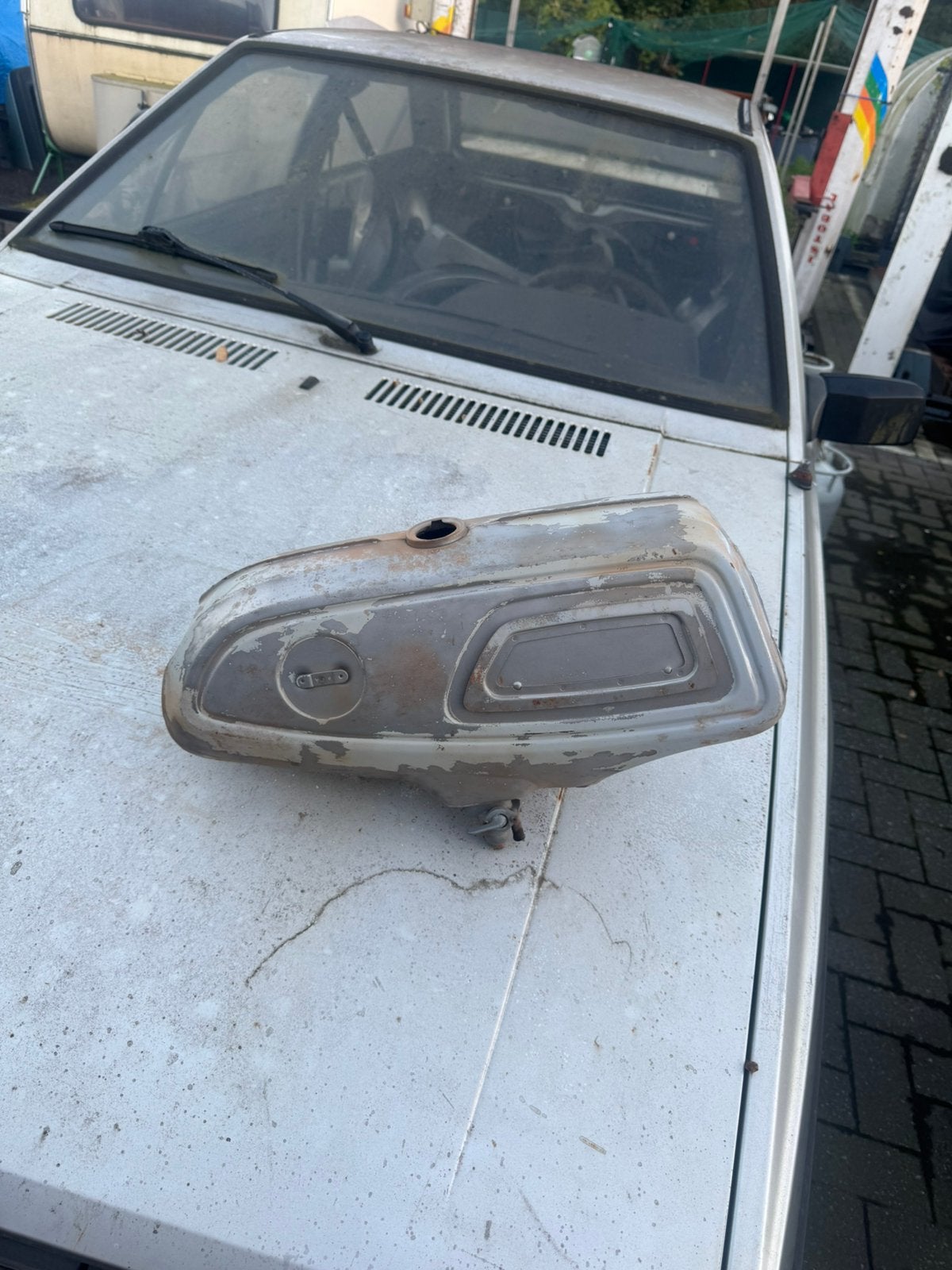 Tank honda ss50 M frans geen TT50, Ophalen of Verzenden, Zo goed als nieuw, Tank, Overige merken
