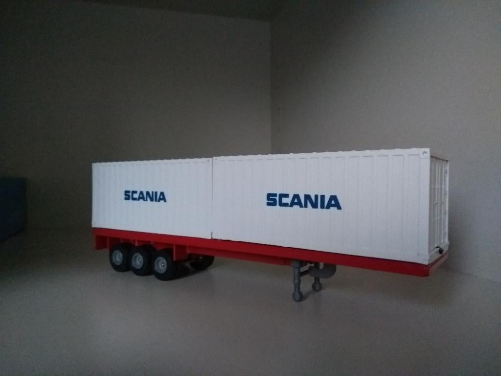 Scania demo oplegger oldie, Ophalen of Verzenden, Zo goed als nieuw, Bus of Vrachtwagen, Tekno