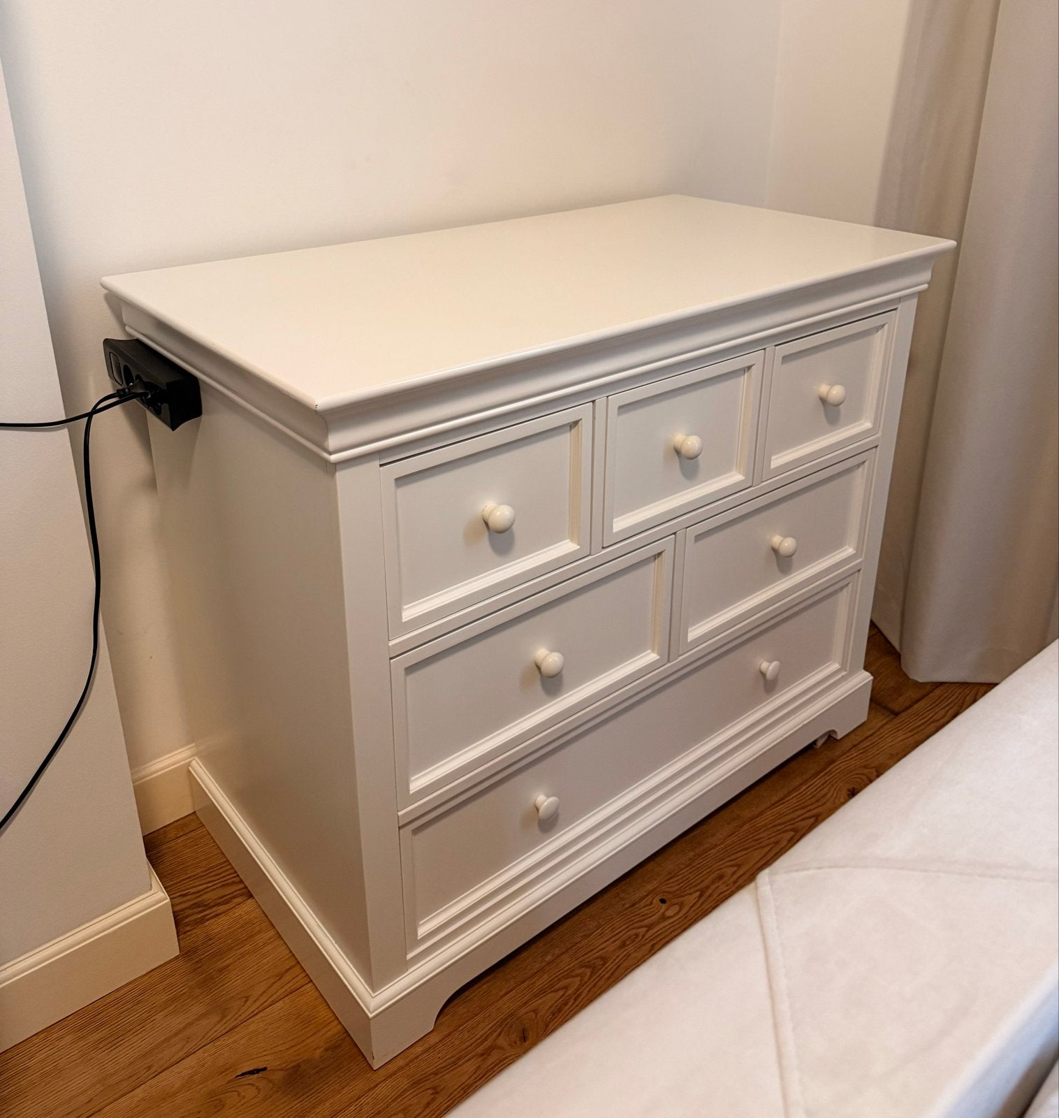 Kidsmill Chateau Commode wit  - Zo goed als nieuw, Kinderen en Baby's, Kinderkamer | Commodes en Kasten, Ophalen, 50 tot 70 cm