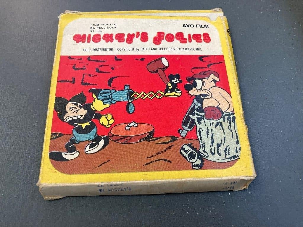 Super 8 film, Mickey's Follies (4=2), Ophalen of Verzenden, 1960 tot 1980, Overige typen