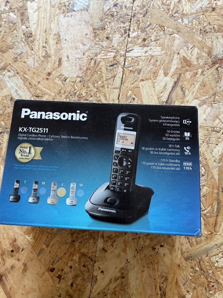 Panasonic KX-TG2511 DECT-telefoon i, Telecommunicatie, Vaste telefoons | Handsets en Draadloos, Ophalen of Verzenden, Nieuw, 1 handset