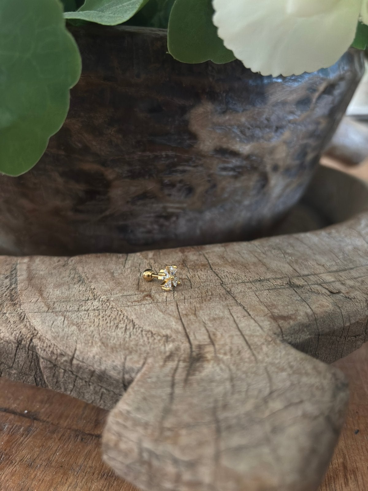 Helix piercing, Ophalen of Verzenden, Nieuw, Staal, Oor- of Traguspiercing