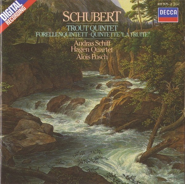 Schubert—  Schiff, Hagen Quartet, Posch – Trout Quintet, Schubert, Ophalen of Verzenden, Romantiek, Album