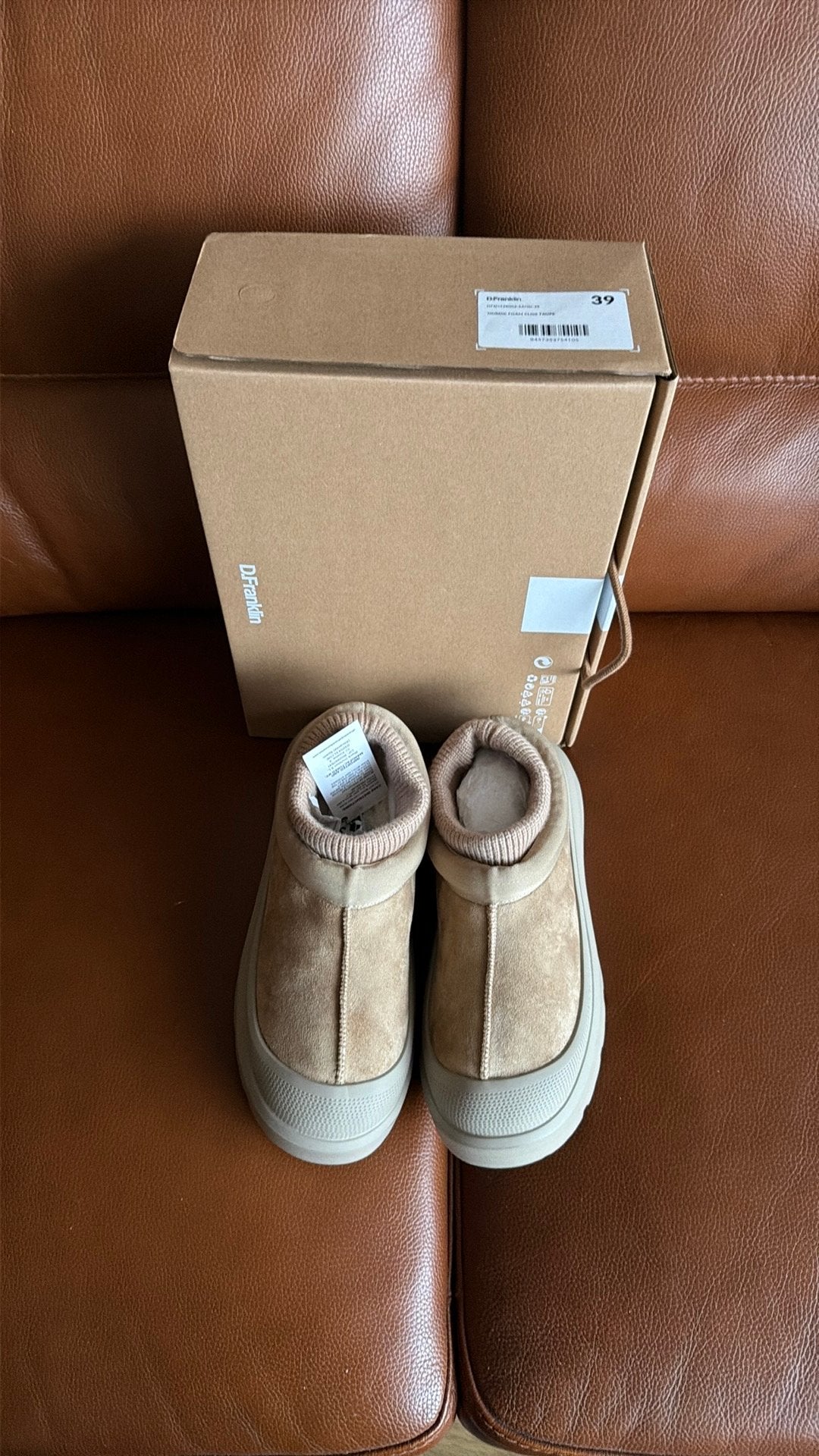 Lekkere watme boots voor de winter, Verzenden, Nieuw, Maat 38/40 (M), Bruin