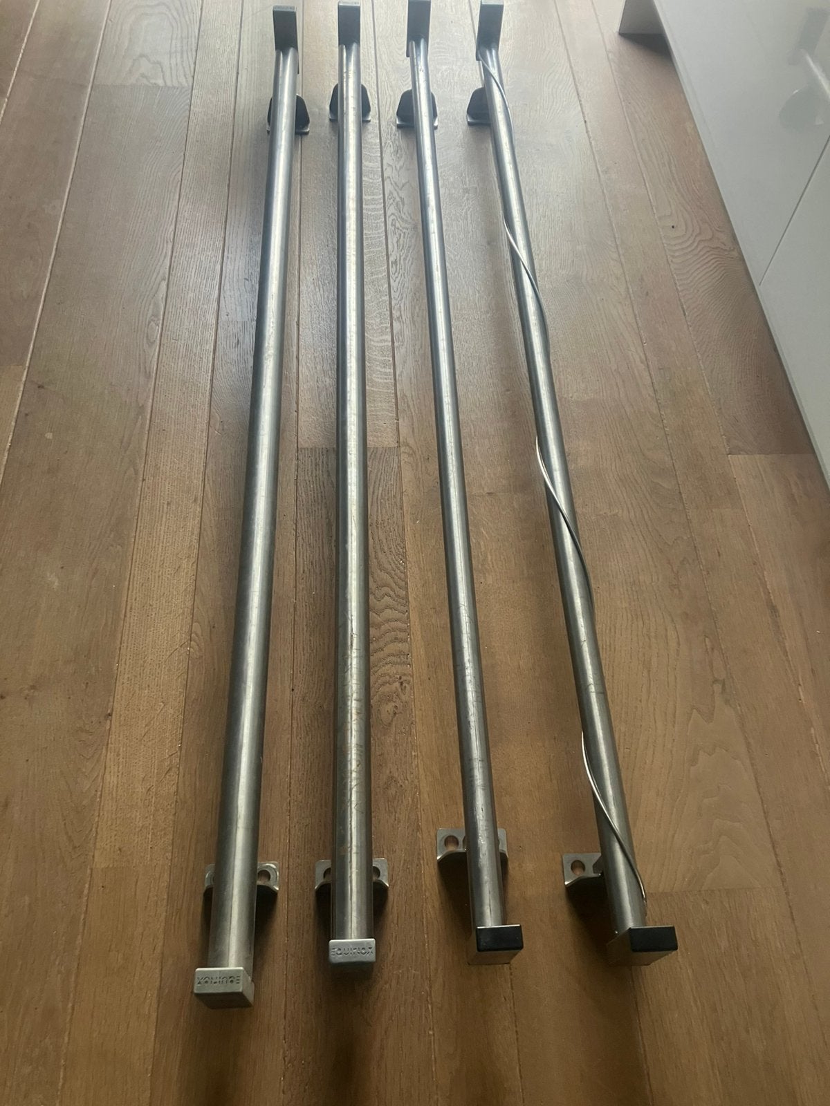 Rvs lasdragers voor Ford  transit Custom 4x, Ophalen, Gebruikt