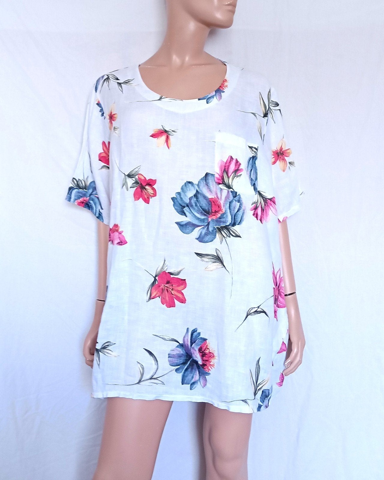 LEA H LINNEN Blouse , Maat 44, Ophalen of Verzenden, Zo goed als nieuw, Maat 42/44 (L), Overige kleuren
