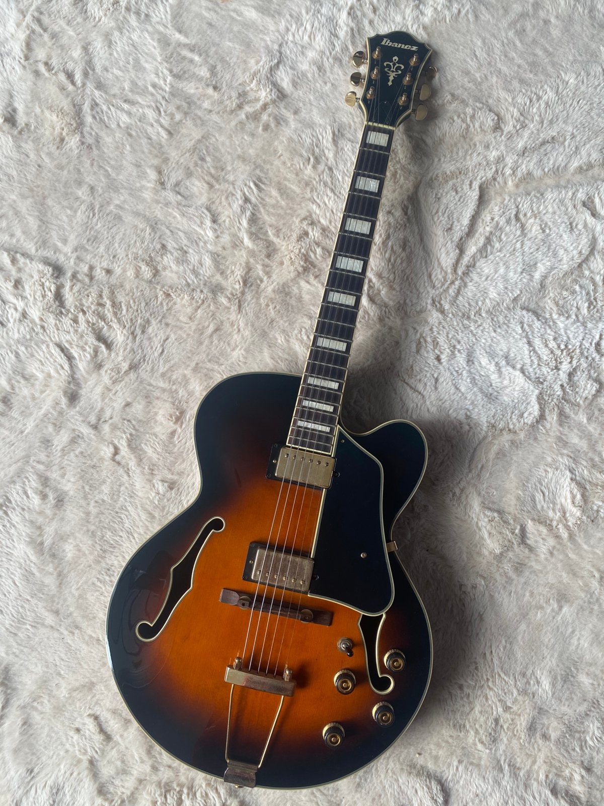 Ibanez Artcore AFJ85-VSB Jazzgitaar, Ophalen, Zo goed als nieuw, Hollow body, Ibanez