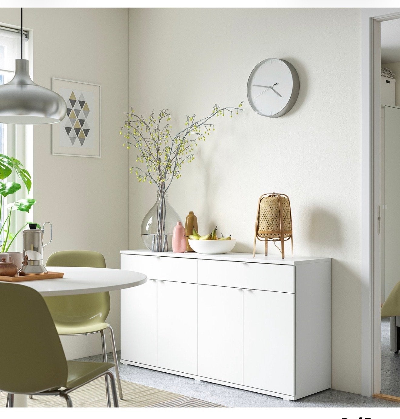 IKEA VIHALS Opbergkast met lades en planken, Huis en Inrichting, Overige materialen, 100 tot 150 cm, Ophalen of Verzenden, Zo goed als nieuw