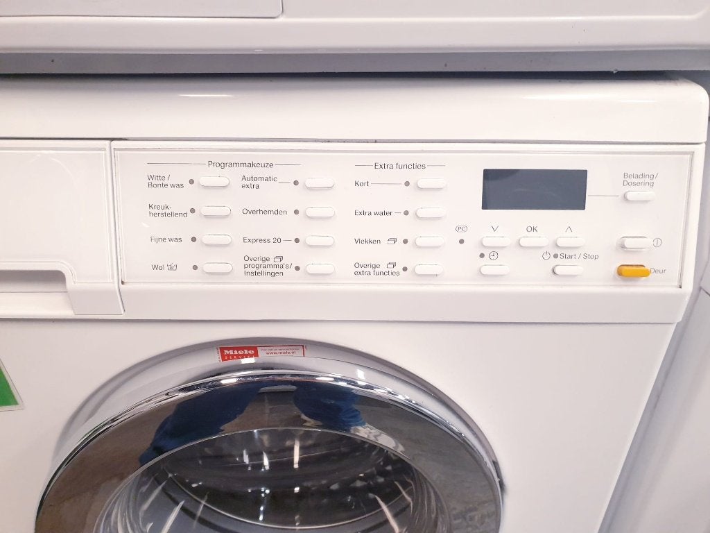wasmachine miele 7kg 1600tpm A+++ INC GARANTIE, Ophalen, Zo goed als nieuw, Voorlader, 85 tot 90 cm