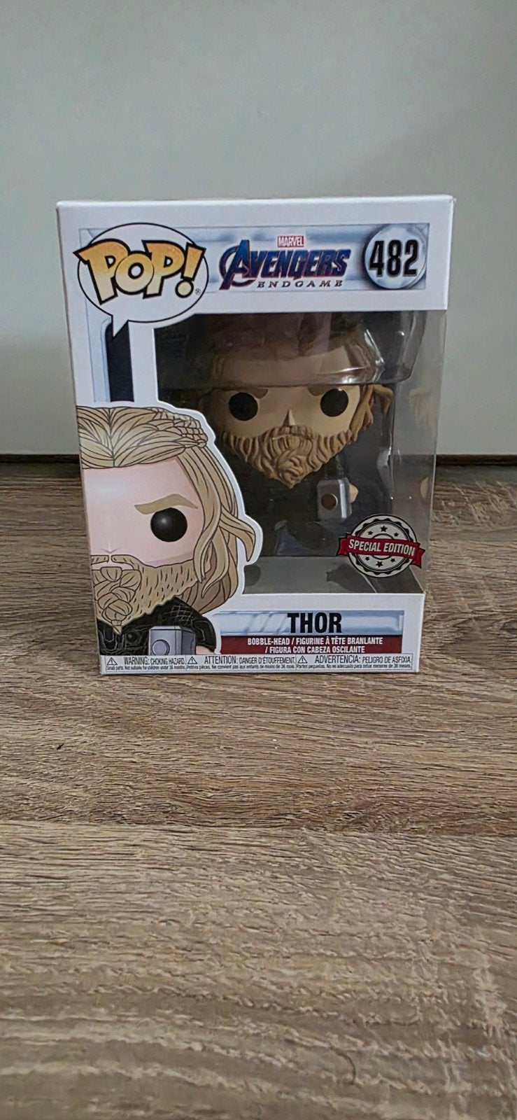 Funko Pop! Marvel Avengers Endgame Thor Special Edition, Ophalen of Verzenden, Zo goed als nieuw