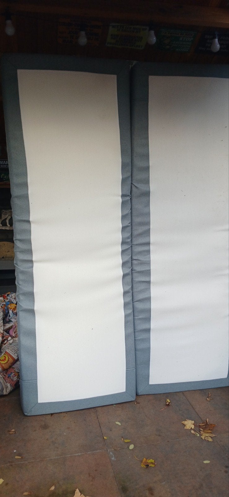 2x 70 bij 210 boxspring matras. 15 cm dik, Ophalen, Binnendeur, 200 tot 215 cm