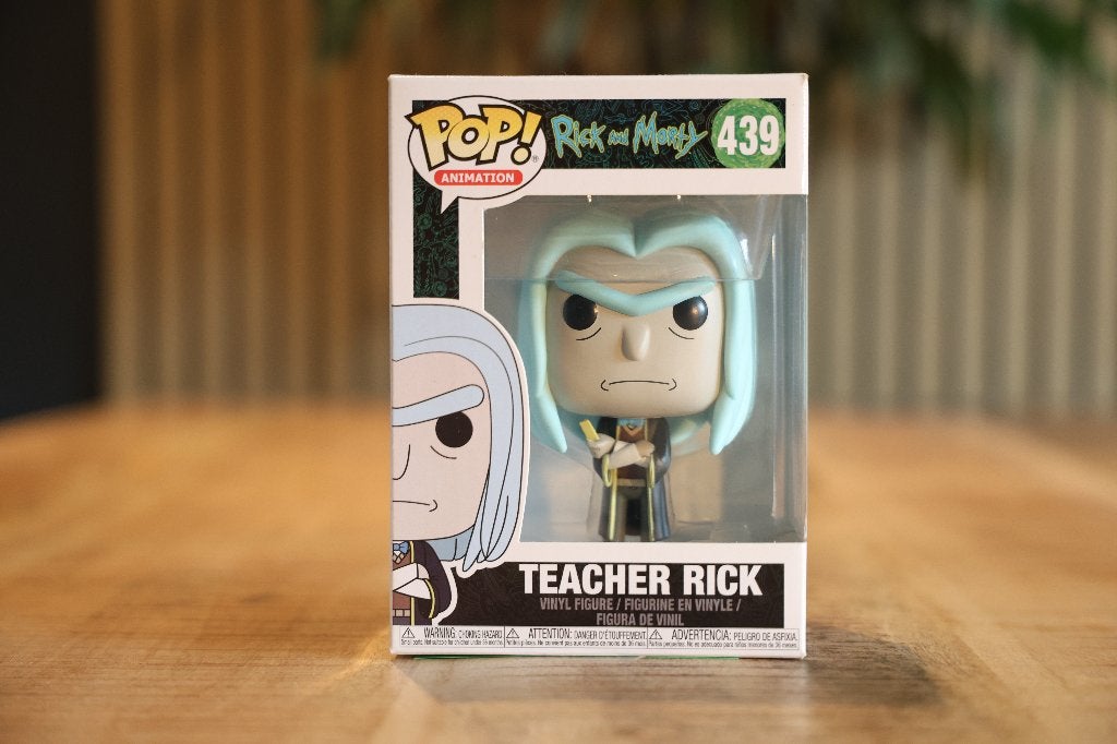 Funko Pop! Animation: Rick and Morty - Teacher Rick #439, Ophalen of Verzenden, Nieuw
