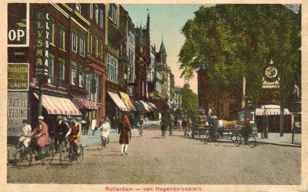 ROTTERDAM Van Hogendorpsplein, Verzenden, 1920 tot 1940, Ongelopen, Zuid-Holland