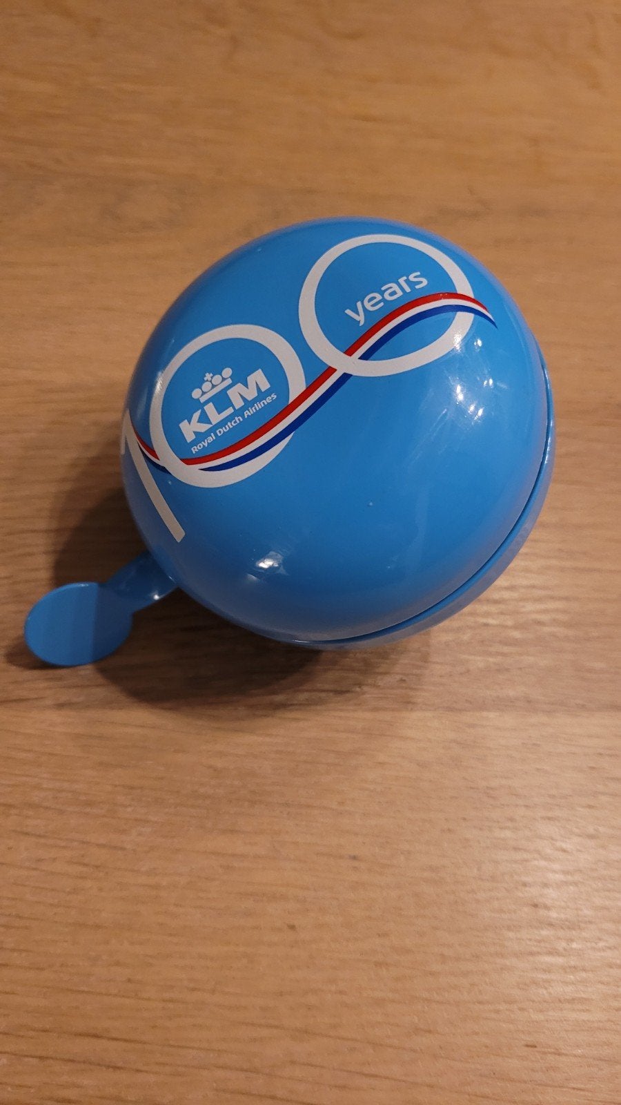 KLM 100 Jaar jubileum fietsbel, Ophalen of Verzenden, Zo goed als nieuw