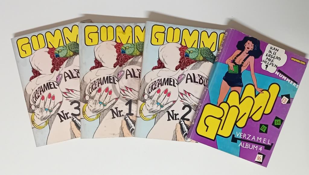GUMMI verzamelalbum, Meerdere stripboeken, Ophalen of Verzenden, Zo goed als nieuw