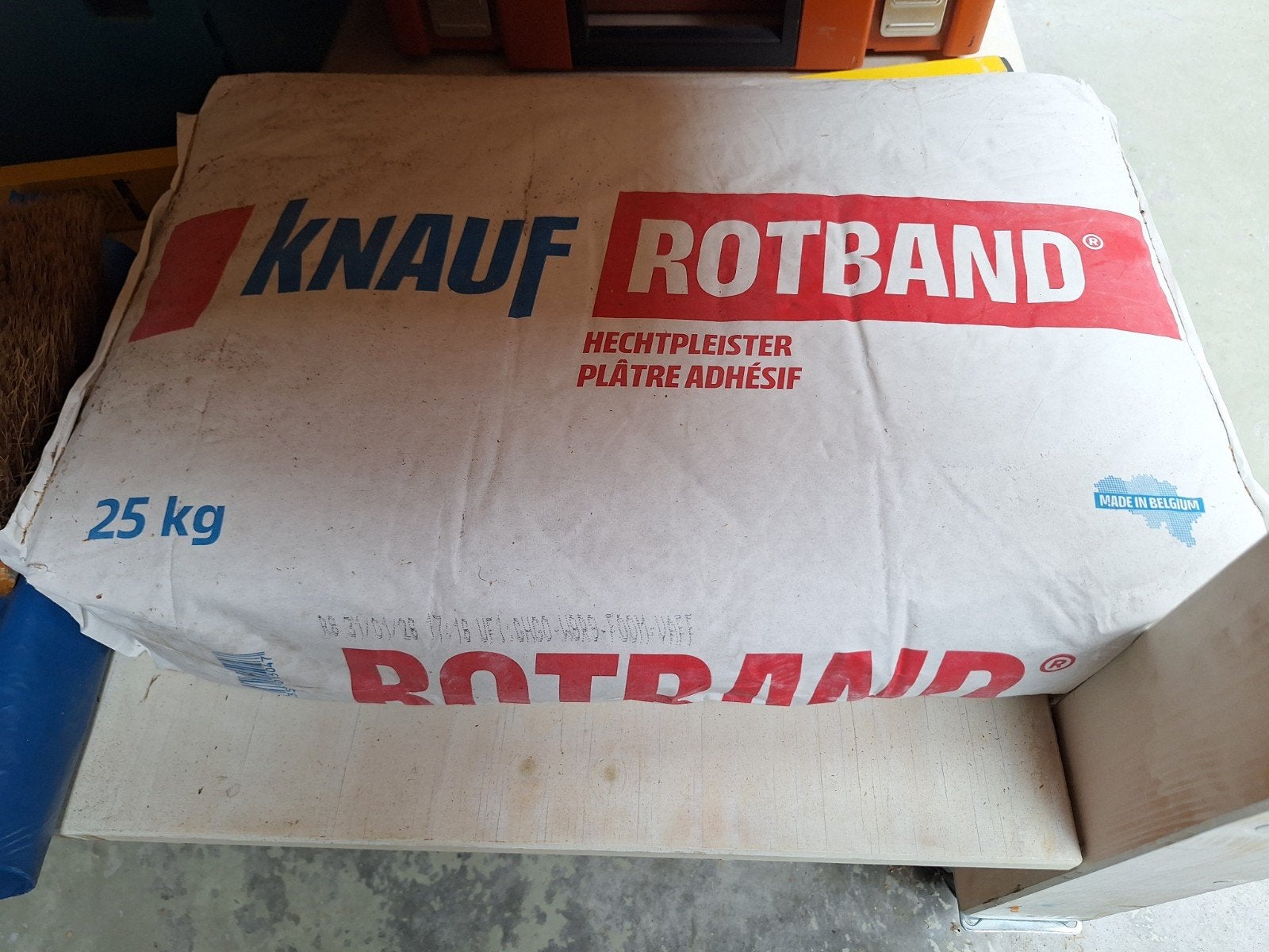 25 KG Knauf Rotband, Ophalen, Nieuw, Overige materialen