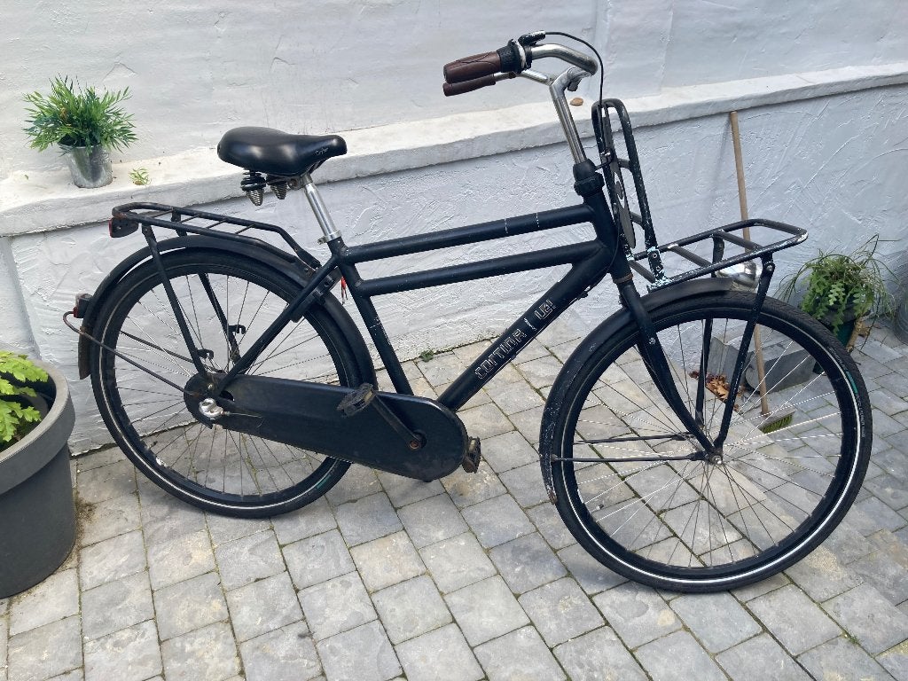 Cortina U4 jongensfiets (frame 51cm - wielmaat 28"), Terugtraprem, Gebruikt, Versnellingen, Cortina