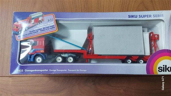 Siku 3425 DAF Garagetransport, Ophalen of Verzenden, Zo goed als nieuw, Bus of Vrachtwagen, SIKU