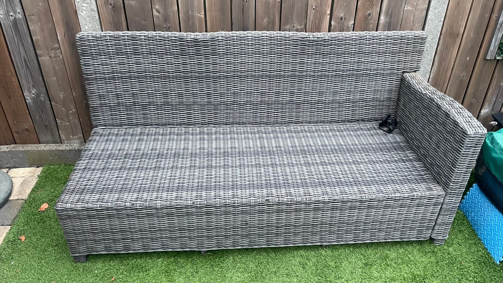 Lounge bankje, Tuin en Terras, Ophalen, Gebruikt, 3 zitplaatsen, Loungeset