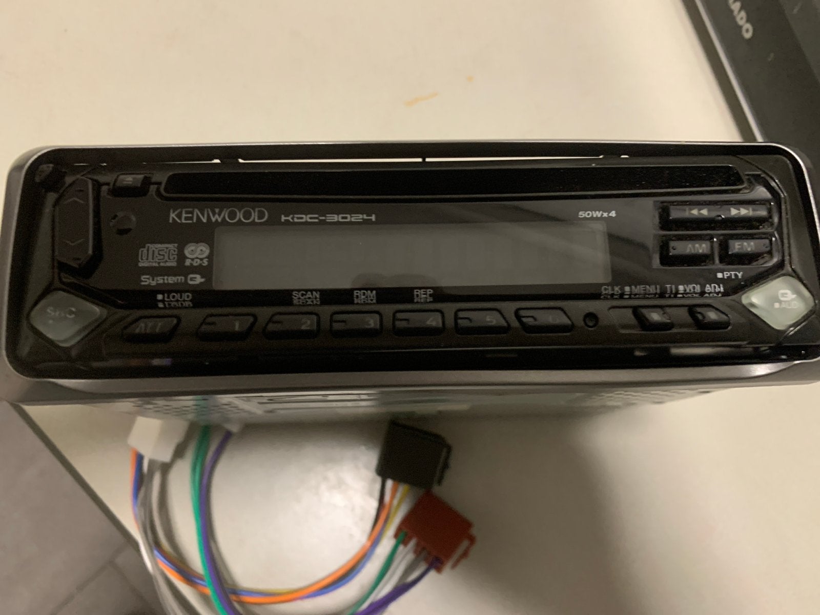 Kenwood KDC-3024 Autoradio CD-speler, Ophalen of Verzenden, Gebruikt