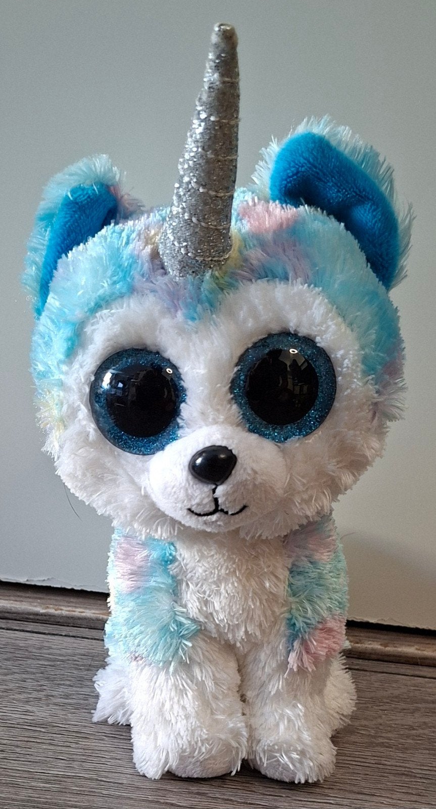 ty beanie boo hondje Helena 16 cm, Overige karakters, Zo goed als nieuw, Meerkleurig, Klein (minder dan 20 cm)