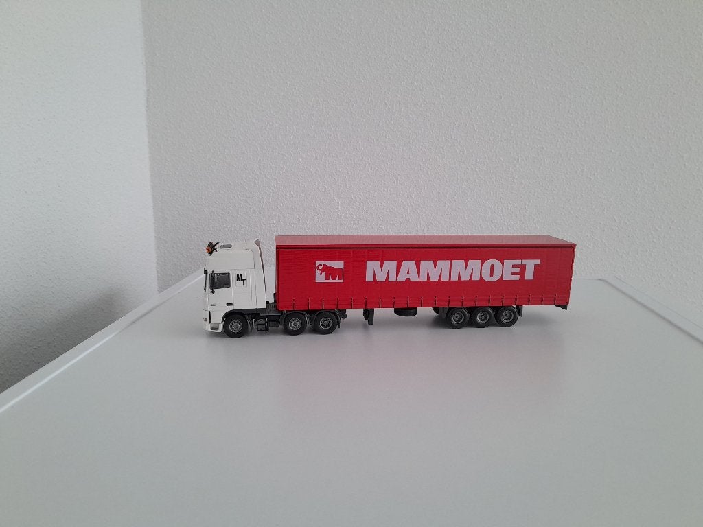 Daf 95 xf Mentra Transport met Mammoet Ferry Trailer ., Verzenden, Nieuw, Bus of Vrachtwagen, Tekno
