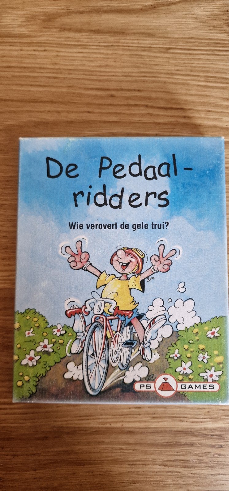 Spel De Pedaalridders fietsspel, Ophalen, PS Games, Zo goed als nieuw, Een of twee spelers