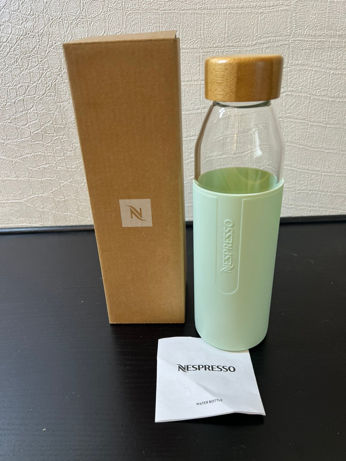 NIEUW: Luxe Nespresso Glazen Waterfles, Ophalen, Nieuw
