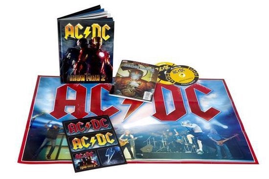AC/DC Iron Man 2 Soundtrack CD+DVD Special Edition, Cd's en Dvd's, Bonusmateriaal, Hard Rock, Ophalen of Verzenden, Zo goed als nieuw