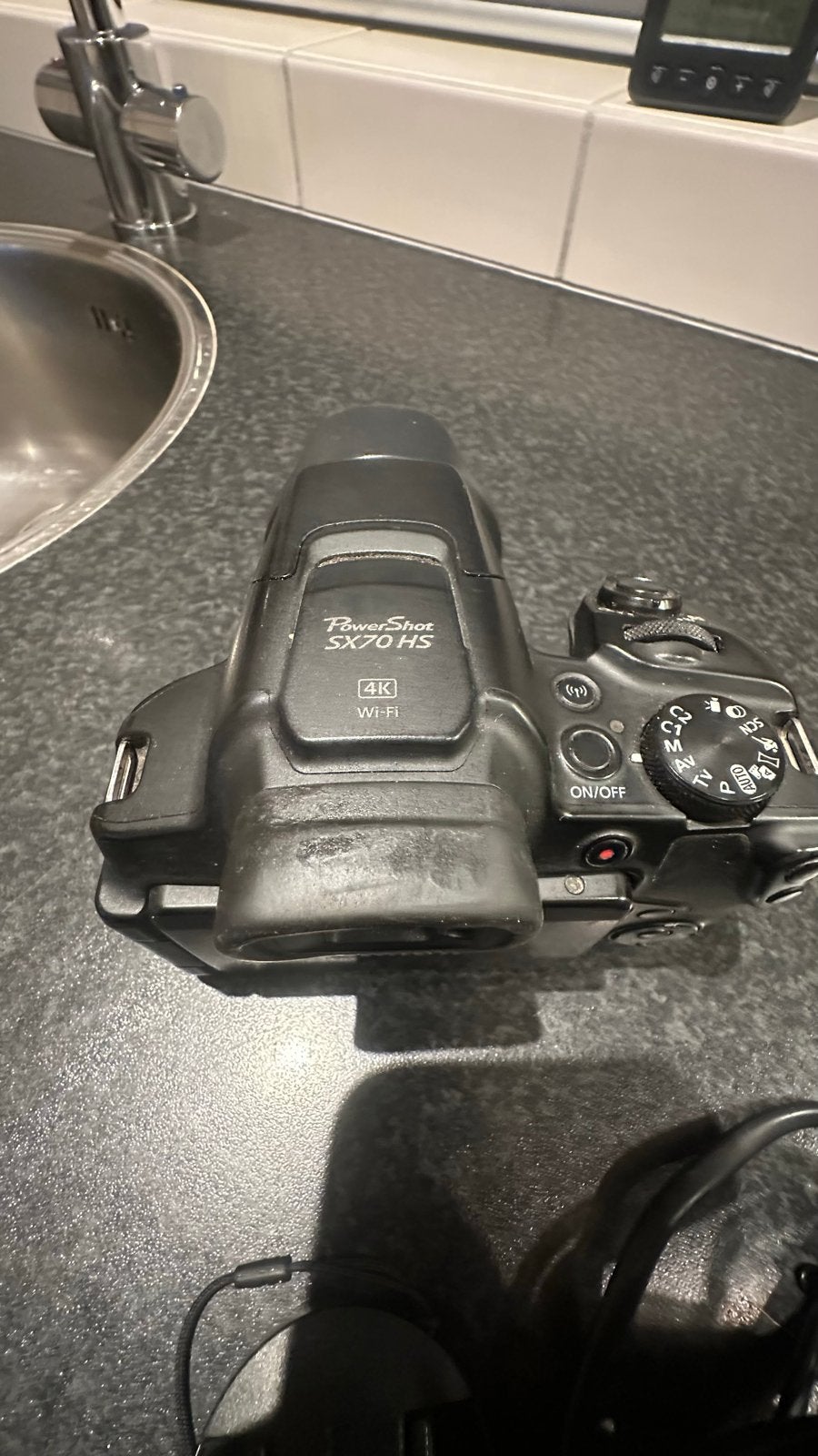 Canon PowerShot SX70 HS Bridgecamera MET STORING!!!, Gebruikt, Accu, Canon, Ophalen of Verzenden