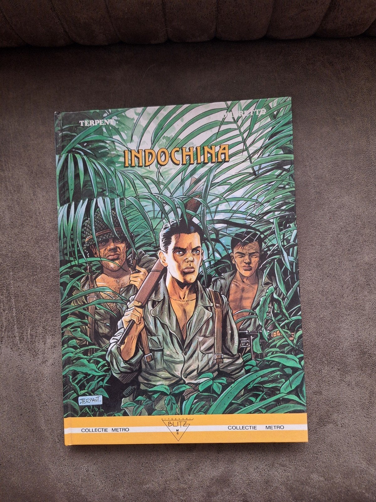 Stripboek Indochina 1,  Terpent, Tourette., Eén stripboek, Ophalen of Verzenden