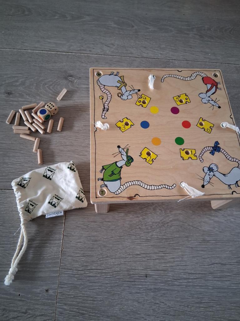 Houten spel van Janbibejan, Een of twee spelers, Ophalen of Verzenden, Gebruikt