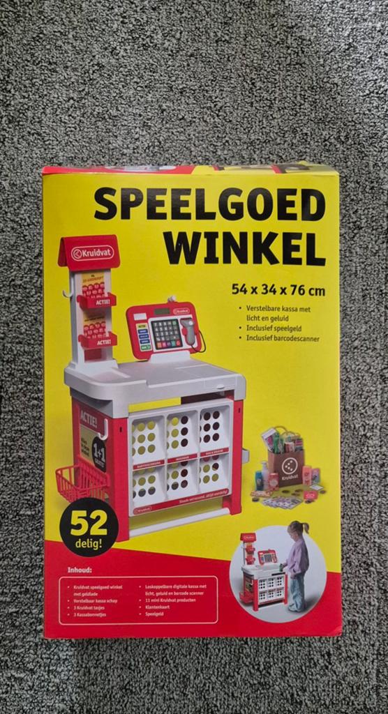 Nieuw nooit gebruikt speelgoedwinkel kruidvat, Ophalen of Verzenden, Nieuw, Jongen of Meisje