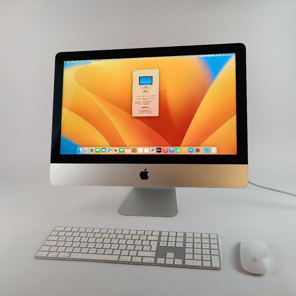 Apple iMac 21.5-inch, 2017 + toetsenbord + muis | Nu €279.99, SSD, IMac, Ophalen of Verzenden, X