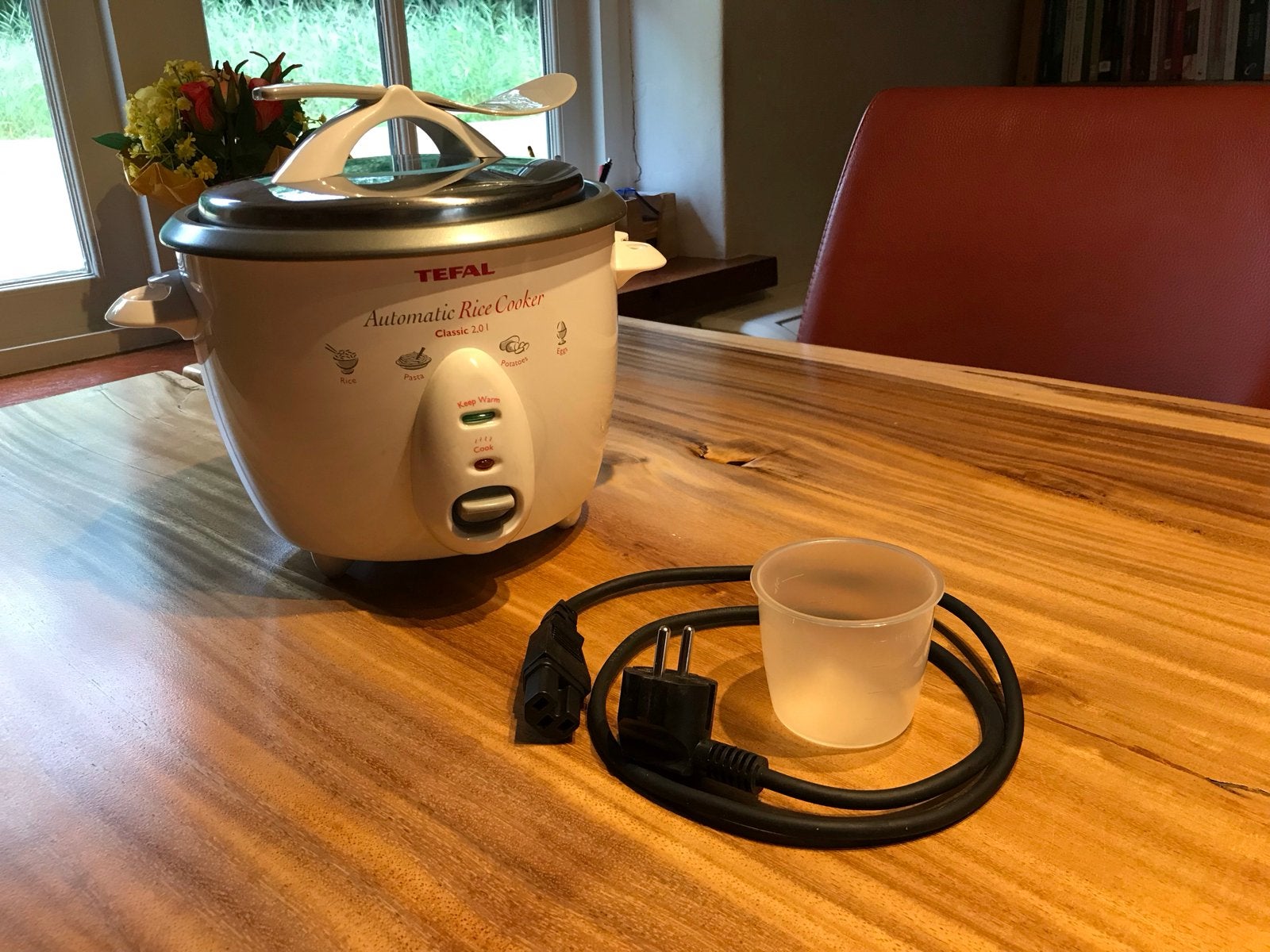 Tefal Classic 2.5L Automatische Rijstkoker, Ophalen of Verzenden, Gebruikt