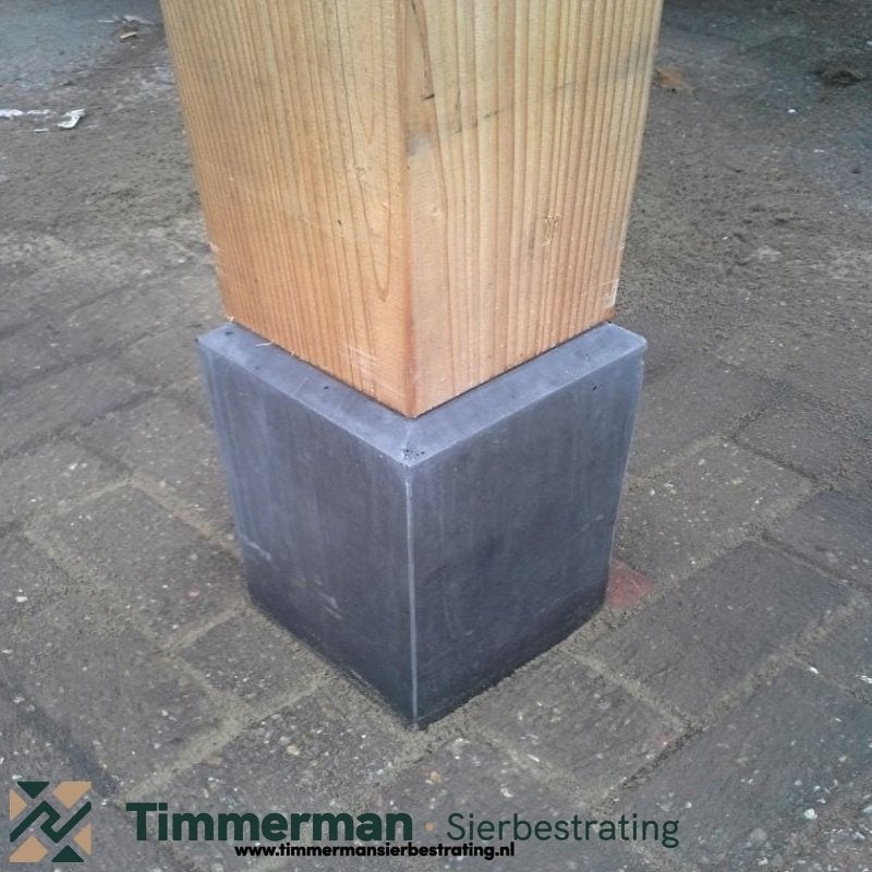 Betonpoeren: 15x15x60 of 18x18x50 met stelplaat en draadeind, Ophalen of Verzenden, Nieuw, Beton, Overige typen