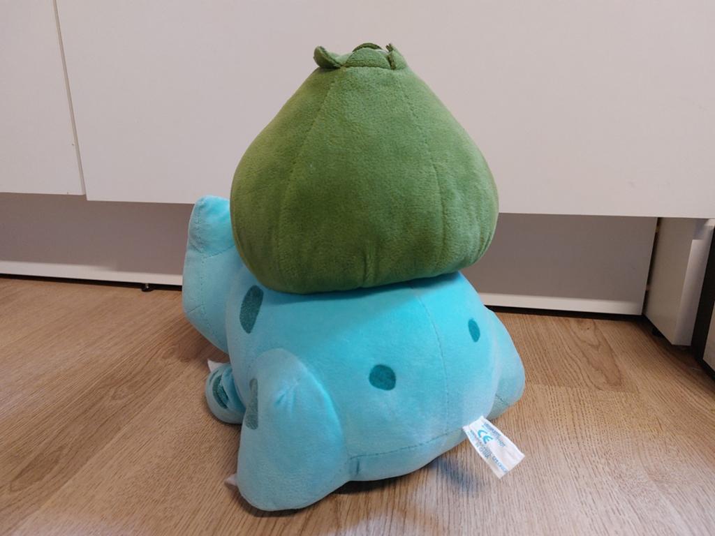Pokemon Bulbasaur knuffel met rits, Kinderen en Baby's, Speelgoed | Knuffels en Pluche, Ophalen of Verzenden